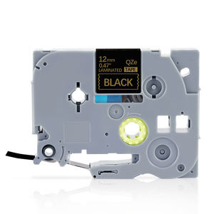 Vente <span class=keywords><strong>en</strong></span> <span class=keywords><strong>gros</strong></span> Ruban d'étiquettes laminé 12mm x 8m compatible pour <span class=keywords><strong>Brother</strong></span> <span class=keywords><strong>P</strong></span>-<span class=keywords><strong>touch</strong></span> TZe-334 TZ-334 TZ334 Or sur cartouche d'étiquettes noire - Product Image 5