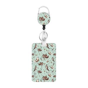 Spot marine life scroll with back clip, bus <b>card</b> <b>holder</b>, campus meal <b>card</b> <b>holder</b> with security buckle, brand name <b>card</b>, keychain - Product Image 5