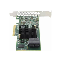 Tarjeta HBA Broadcom 9300-8i, 8 puertos SCSI SAS/SATA/Nvme, adaptador de bus host, interfaz PCIE de 12 Gb/s, controlador de almacenamiento Tri-Mode Gen4