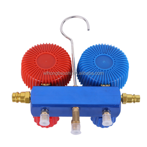 Conjunto de manômetros auxiliares para ar condicionado e refrigeração de carros R134, R410a, R22, <span class=keywords><strong>R407c</strong></span> - Product Image 2