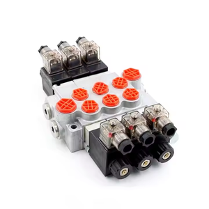Válvula Hidráulica Solenoide P40-DKL, Válvula Direccional Monobloque de 4 Vías, Venta al por Mayor Directa de Fábrica y Servicios OEM Personalizados - Product Image 1