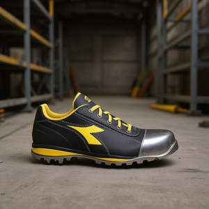 รองเท้าเซฟตี้ Glove Low S3S Fo Hro สีดำเหลือง หัวเหล็ก ไซส์ 42 - Product Image 1
