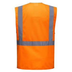 PORTWEST - C496ORRXL Madrid Executive Mesh gilet orange-EAN 5036108285761 HI-VIS WORKWEAR - Product Image 2