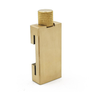 Bloque de posicionamiento Calibre Precisión Herramientas de carpintería Regla de acero Línea Trazador Localizador Carpintería Esquina de latón Ángulo fijo <span class=keywords><strong>Universal</strong></span> - Product Image 1