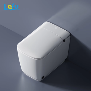 Toilette automatique intelligente en céramique monobloc avec contrôle par capteur de pied Nouveau design Bol intelligent peu encombrant <span class=keywords><strong>pour</strong></span> salle de bain - Product Image 3