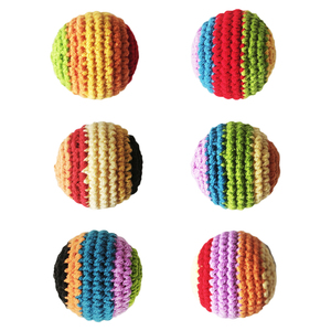 Hacky Sack tricoté rétro années 90 pour adolescents - Jeu <span class=keywords><strong>de</strong></span> plein air pour <span class=keywords><strong>la</strong></span> <span class=keywords><strong>cour</strong></span> et l'école, jouet social et ballon à frapper - Product Image 5