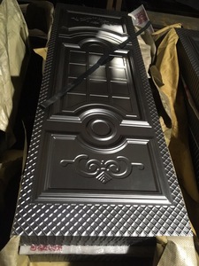 ABYAT Tấm Electro Mạ Kẽm Thép Dập Nổi Stingray Da Faux Da Swing An Ninh Cửa Hiện Đại Ngoại Thất Căn Hộ Hoàn Thành - Product Image 6