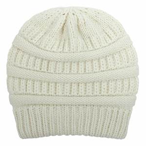 Gorro de Punto Personalizado con Logotipo, de Moda, para Otoño e Invierno, Cálido, de Color Sólido, Acrílico, Suave y Grueso, Accesorio para el Cabello Estilo Americano - Product Image 5