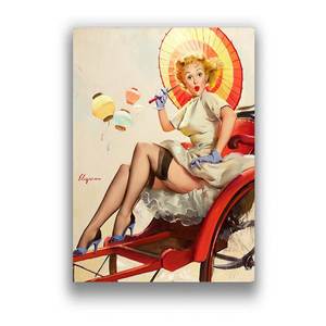 Pintura por Números para Niñas, Kits de Retratos DIY, Pintura a Mano, Regalo Artístico, Dibujo en Lienzo, Decoración del Hogar - Product Image 6