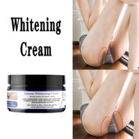 Crème Éclaircissante Intense Marque Privée OEM Gomme Taches Sombres Peau Immaculée Visage Corps Aisselles Maillot Intérieur Cuisse