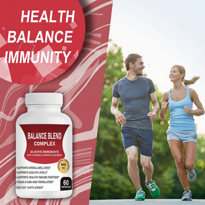 Cápsulas de Complejo Natural Balance Blend, Suplemento Herbal con 20 Hierbas y Vitaminas, Apoya el Bienestar General y un Sistema Inmunológico Saludable para Adultos - Product Image 3