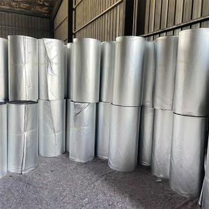 Les rouleaux de mousse de caoutchouc auto-adhésifs en aluminium sont utilisés pour l'isolation <span class=keywords><strong>phonique</strong></span> et l'isolation thermique des tuyaux du système de ventilation - Product Image 5