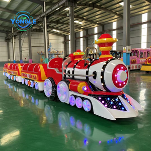 China Fabrikant Moderne Product Elektrische Amusement Ritten Spoorloze Trein Voor Parkverkoop - Product Image 3