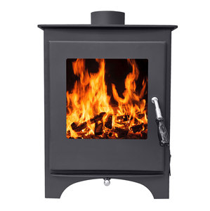 <strong>Slow</strong> Combustion Fireplace 7kW, Freestanding <strong>Log</strong> Burner for Small Cabin South Africa - Product Image 1