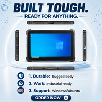Tablet Industrial Resistente de 10.1 Pulgadas, 5G, Wi-Fi, Procesador Intel, NFC, Resistente al Agua y a Golpes, Nueva