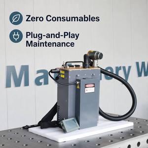 Machine de décapage de rouille au laser portative 200W, équipement de nettoyage par impulsions pour moules métalliques, automobile et industriel - Product Image 5
