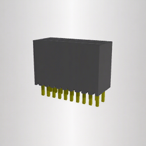 Connecteur de montage en surface verticale SMS‑110‑01‑S‑D, pas de 1,27 mm, 20 positions, connecteur carte-carte pour circuit imprimé - Product Image 1