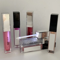 Nouveau produit phare en gros : Tube LED personnalisé de 7,5 ml avec logo miroir, pour gloss et rouge à lèvres, végétalien, marque privée, fournisseur de gloss LED