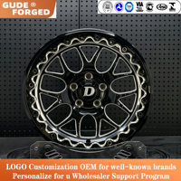 Rines de Aleación Forjados GUDE Ventura Beadlock de 17-22 Pulgadas 5x120 5x114.3 para Honda Civic Type R, Toyota Corolla GR, Hyundai Elantra N
