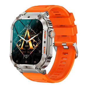 Montre connectée carrée en silicone K57Pro transfrontalière avec moniteur de fréquence cardiaque, cadran personnalisable, suivi du sommeil, podomètre, montre de sport - Product Image 2