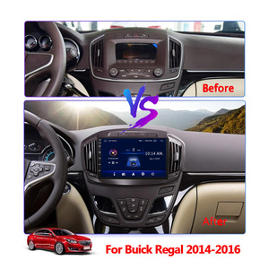 Wanqi 9 인치 뷰익 리갈 오펠 휘장 2014-2016 <span class=keywords><strong>2</strong></span> 딘 자동차 라디오 안드로이드 12 GPS 네비게이션 멀티미디어 플레이어 헤드 유닛 - Product Image 2
