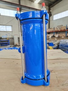 GGG50 joint d'accouplement universel à <span class=keywords><strong>manchon</strong></span> long pour tuyau DI CI <span class=keywords><strong>PVC</strong></span> PE - Product Image 2