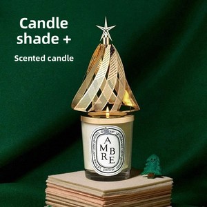 Candela Aromaterapica DP con Lanterna Mobile, Confezione Regalo, Profumo di Bacche, Rosa e Ambra, per Vigilia di Natale, <span class=keywords><strong>Capodanno</strong></span>, Festa della Mamma, Fatta a Mano in Soia - Product Image 2