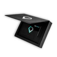 Porte-cartes d'identité VIP en PVC avec design personnalisé, boîte d'emballage magnétique pour cartes de crédit, coffret cadeau, carte VIP