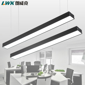 Bande lumineuse LED LWK 120 cm, éclairage rectangulaire industriel pour bureau - Product Image 2