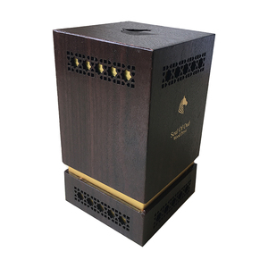 2025 haut de gamme personnalisé Portable élégant gaufrage haut bas carton rigide boîte de parfum éponge doublure offset brillant stratification - Product Image 3