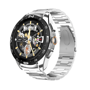 Reloj Inteligente Deportivo H6 Max de Alta <span class=keywords><strong>Calidad</strong></span>, con Pantalla Circular Dorada, Android, de Acero Inoxidable, para Hombre, a Bajo <span class=keywords><strong>Precio</strong></span> - Product Image 2