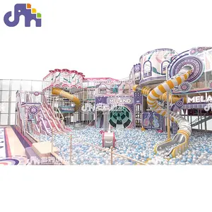 Domerry New Design Customized Kids Playground Indoor Parque Infantil Interior Soft Play Equipment