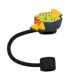 Topper in cannuccia in silicone personalizzato compatibile con la punta di paglia di 30 e 40 once copre i ciondoli di paglia di formaggio - Product Image 1