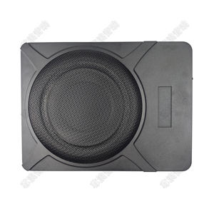 Subwoofer actif de 10 pouces pour voiture, 12V, mince, avec amplificateur intégré pour l'audio automobile, OEM ODM Factory - Product Image 1