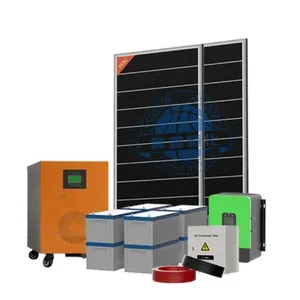 ผลิตภัณฑ์พลังงานแสงอาทิตย์20KW ระบบแผงโซลาร์เซลล์พร้อมแบตเตอรี่รวมชุดระบบพลังงานแสงอาทิตย์ที่ใช้ในบ้าน
