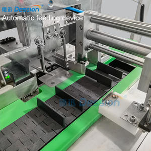 Machine de cartonnage de rouleau de Film à grande vitesse Film d'emballage alimentaire Machine d'emballage de carton de rouleau de papier d'aluminium Machine à emballer de boîte de rouleau de papier d'aluminium - Product Image 3