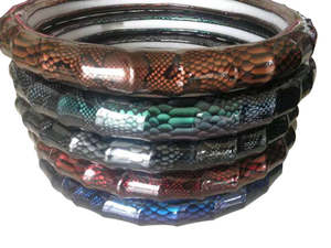 Moda nuevo diseño colorido cubierta del <span class=keywords><strong>volante</strong></span> del coche Super pu cubiertas del <span class=keywords><strong>volante</strong></span> de cuero - Product Image 2