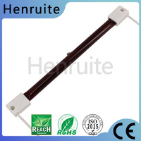 220V 1000W 480mm Rubinrote Quarz-Kurzwellen-Halogen-Infrarot-Heizröhre IR-Heizlampe für PET-Blasformmaschine