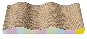 Arbre à <span class=keywords><strong>chat</strong></span> multifonctionnel en carton, durable et antidérapant, avec griffoir réglable - Product Image 6