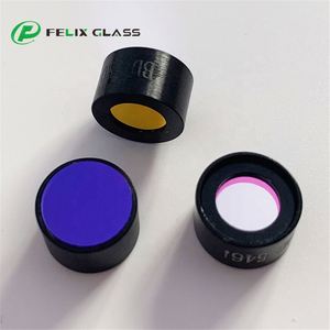 Filtro Óptico de Vidrio de Paso de Banda FELIX 808nm FWHM 10nm con Anillo para Interferómetro de Microplacas OEM >80% de Transmitancia - Product Image 1