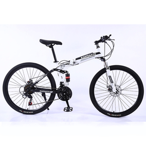 <span class=keywords><strong>Bicicleta</strong></span> de Montaña MTB de Alto Rendimiento de <span class=keywords><strong>26</strong></span> Pulgadas y 21 Velocidades con Frenos de Disco, Cuadro de Acero, Horquilla de Aleación de Aluminio con Suspensión de Aire, Portátil para Todo Terreno - Product Image 2