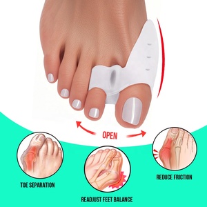 Protecteur d'oignon soulagement de la douleur soins des pieds SEBS Gel <span class=keywords><strong>Silicone</strong></span> séparateurs d'orteils forme originale correcteur d'oignon entretoises lisseur - Product Image 6