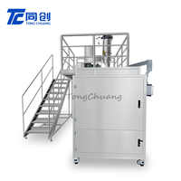 Machine d'emballage automatique multi-chambres pour capsules de lessive liquide, à remplissage et scellage pneumatiques haute vitesse, avec surveillance numérique