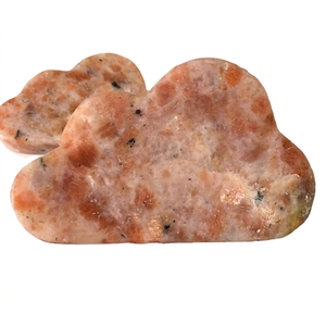 Los Más Vendidos al por Mayor: GEMAS REALES de Feng Shui, Piedra Solar Natural Tallada en Forma de Nube, Tamaño Personalizado, Decoración para el Hogar, Recuerdo de Reiki - Product Image 1