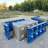 Moule à blocs Lego pour ciment, en acier robuste, pour la fabrication de blocs de béton, mur à empilage sec, taille personnalisée