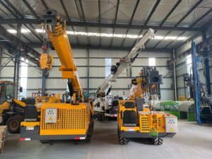 מחיר מפעל עגורן זחלילי נייד קטן 10 טון 12 טון עגורן עכביש זחלילי לבנייה - Product Image 6