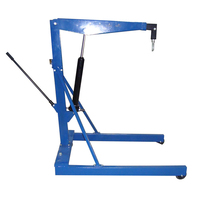 Cric de levage cric de moteur de grue de magasin pliable hydraulique 1 tonne 2 tonnes cric de levage de grue de moteur de palan de magasin manuel