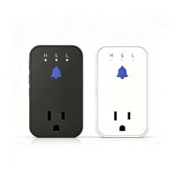 Alarme de panne de courant WiFi intelligente avec notification via application, alarme sonore puissante de 120 dB, voyants LED et détection de tension pour une sécurité accrue