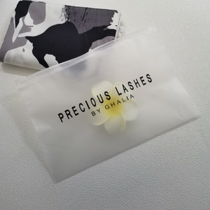 Tùy Chỉnh Frosted Phân Hủy Sinh Học Bao Bì Nhựa Dây Kéo Túi T Áo Sơ Mi Đồ Bơi Zip Khóa Túi Với Logo Cho Quần Áo - Product Image 4