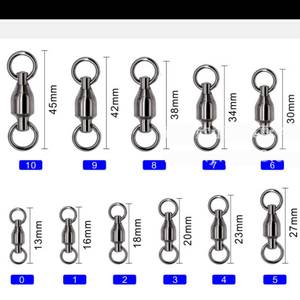 Sales1 Nhanh Chóng Xoay Bóng Mang Câu Cá Xoay Thép Không Gỉ Max 200Kg Nhiệm Vụ Nặng Nề Sâu Biển Câu Cá Nối Xoay - Product Image 6